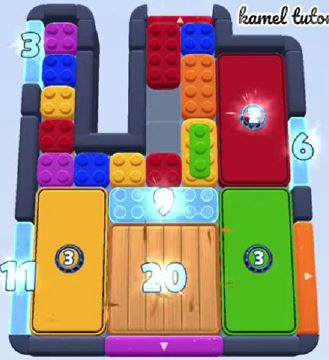 Color Block Jam level 1611 / 1625 / 1684 / 2616: screenshot of the board