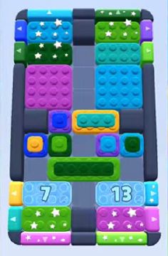 Color Block Jam 281 / 669. bölüm: tahtanın ekran görüntüsü