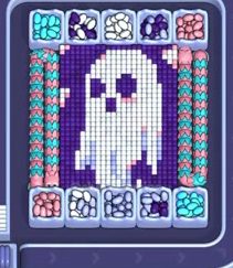 Pixel Flow fase 1289: print do tabuleiro