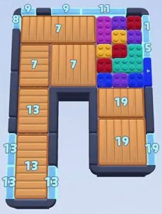 Color Block Jam 119. bölüm: tahtanın ekran görüntüsü
