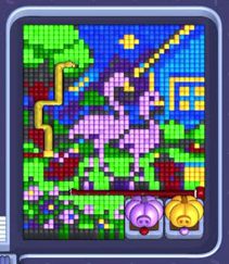 Pixel Flow уровень 2366: скриншот поля