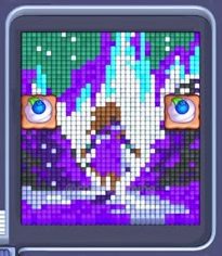 Pixel Flow Level 608: Screenshot des Spielfelds