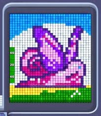 Pixel Flow уровень 561: скриншот поля
