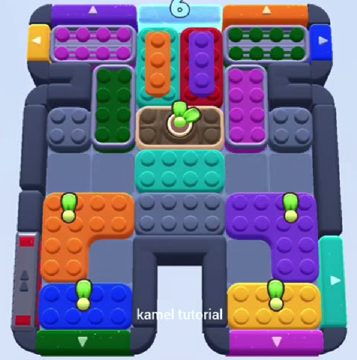 Color Block Jam 레벨 1265 / 1273: 보드 스크린샷
