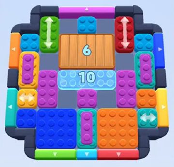 Color Block Jam 343 / 455 / 737 / 1181. bölüm: tahtanın ekran görüntüsü