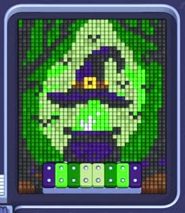 Pixel Flow level 1635: screenshot of the board