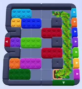 Color Block Jam ステージ 1546 / 1548 / 1549：盤面のスクリーンショット