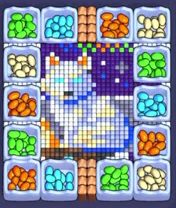 Pixel Flow level 1251: screenshot of the board