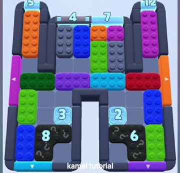 Color Block Jam 레벨 1279 / 1282 / 1288: 보드 스크린샷
