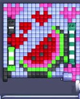 Уровень Pixel Flow: скриншот поля