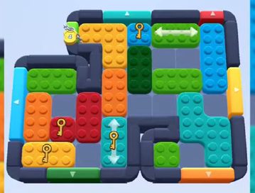 Color Block Jam level 575 / 1252: screenshot of the board