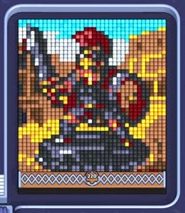 Pixel Flow level 1880: screenshot of the board