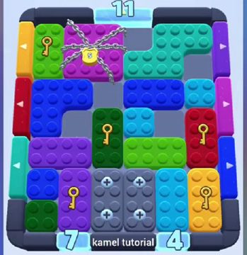 Color Block Jam 567 / 1211 / 1213. bölüm: tahtanın ekran görüntüsü