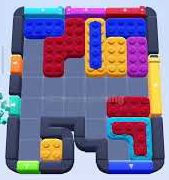 Color Block Jam Level 618 / 1540: Screenshot des Spielfelds