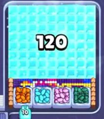 Pixel Flow level 1270: screenshot of the board