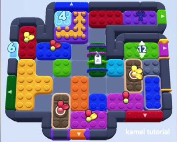 Color Block Jam 레벨 1505 / 1501: 보드 스크린샷