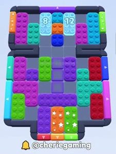 Color Block Jam nivel 1773: captura del tablero