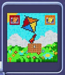 Pixel Flow level 1253: screenshot of the board