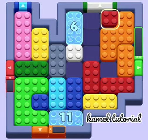 Color Block Jam niveau 1846 : capture du plateau