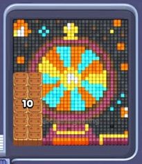 Pixel Flow уровень 590: скриншот поля