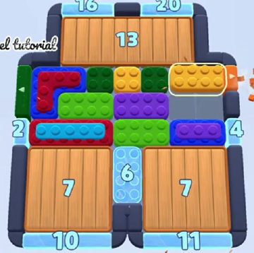 Color Block Jam 레벨 1607 / 1609 / 1666 / 2598: 보드 스크린샷