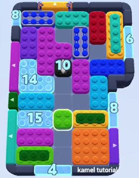 Color Block Jam 레벨 1441 / 1444 / 1445 / 1450: 보드 스크린샷