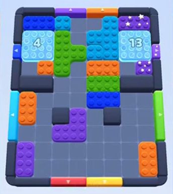 Color Block Jam 150. bölüm: tahtanın ekran görüntüsü