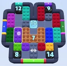 Color Block Jam 916 / 1816. bölüm: tahtanın ekran görüntüsü