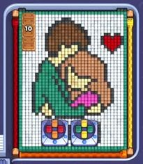 Pixel Flow level 776: screenshot of the board