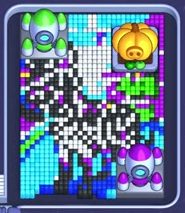 Pixel Flow уровень 2054: скриншот поля