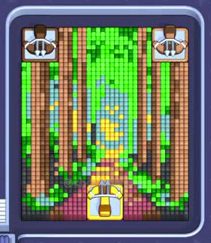Pixel Flow fase 1621: print do tabuleiro