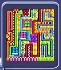 Pixel Flow level 796: screenshot of the board