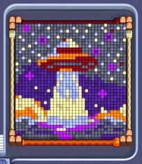 Pixel Flow уровень 547: скриншот поля