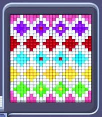 Pixel Flow Level 92: Screenshot des Spielfelds