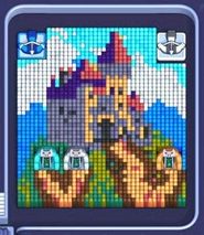 Pixel Flow fase 1769: print do tabuleiro