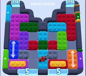 Color Block Jam level 1161 / 1158: screenshot of the board