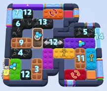 Color Block Jam bölümü: tahtanın ekran görüntüsü
