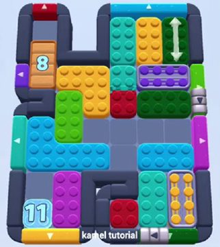 Color Block Jam 레벨 1339 / 1344 / 1346 / 2253: 보드 스크린샷