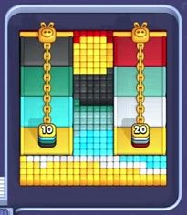 Pixel Flow level 901: screenshot of the board