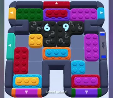 Color Block Jam уровень 765: скриншот поля