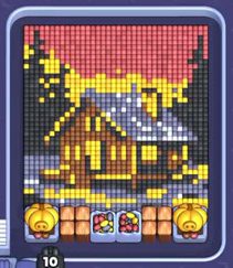 Pixel Flow level 1266: screenshot of the board