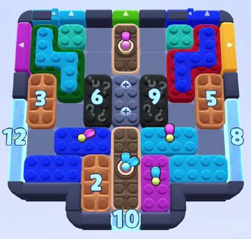 Color Block Jam 1274 / 1285 / 2184. bölüm: tahtanın ekran görüntüsü