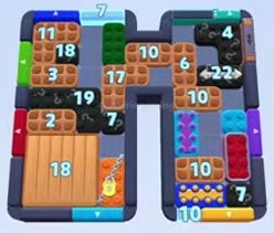 Color Block Jam 1565 / 2476. bölüm: tahtanın ekran görüntüsü