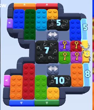 Color Block Jam уровень 994 / 1029 / 1896: скриншот поля