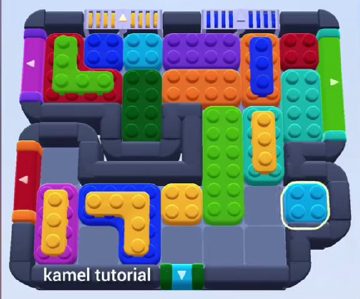 Color Block Jam ステージ 433 / 827 / 1327：盤面のスクリーンショット