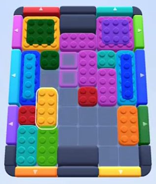 Color Block Jam 148. bölüm: tahtanın ekran görüntüsü