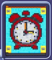 Pixel Flow level 813: screenshot of the board