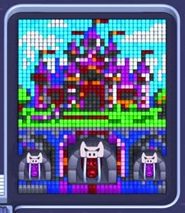 Pixel Flow fase 1789: print do tabuleiro
