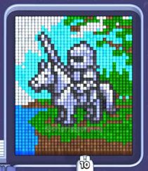 Pixel Flow level 1395: screenshot of the board