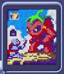 Pixel Flow level 1259: screenshot of the board